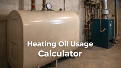 Heating Oil Usage Calculator
