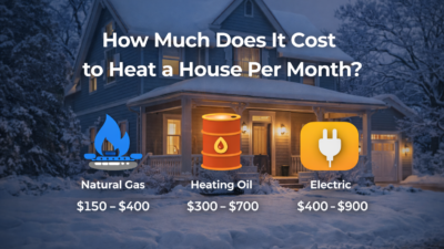 How Much Does It Cost to Heat a House Per Month in 2026
