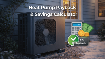 Heat Pump Payback & Savings Calculator